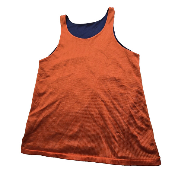 Vintage CHIEF ILLINIWEK Illinois Fighting Illini Tank Top Shirt Reversible S USA - Picture 10 of 13